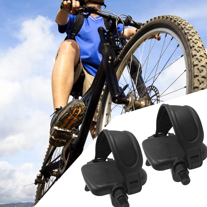 Bộ 8 Dây Đai Gắn Pê Đan Xe Đạp Có Thể Điều Chỉnh Tiện Dụng