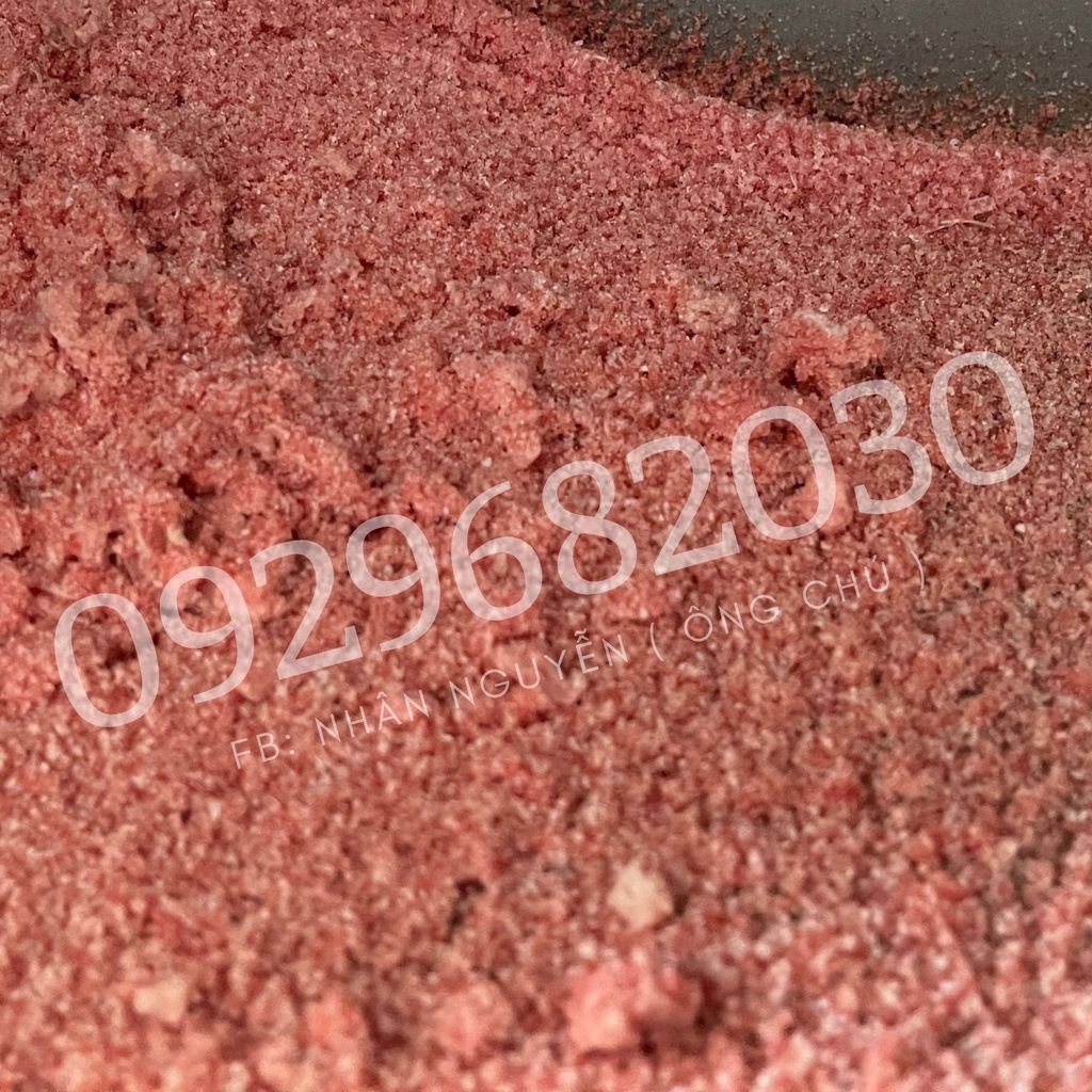 Mùn cưa bò 1kg - thịt thơm nâu đỏ - mùn cưa - thức ăn cho chó - thức ăn cho mèo - pate mèo - heo - bò - mùng