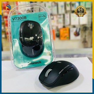 Chuột bluetooth simetech v7300b pin sạc type c chính hãng