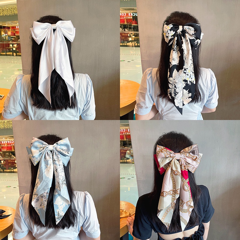 Kẹp Tóc Nơ Lớn Cho Nữ