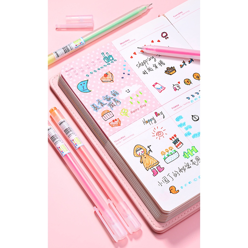 1 Bút Mực Gel Ngòi 0.5Mm Chất Lượng Cao