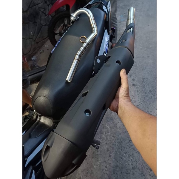 Pô Móc Exciter 150-155 Gắn Như Zin Nhét Cổ Tăng Inox