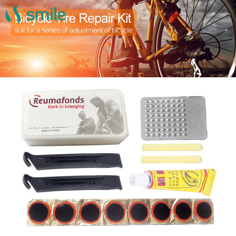 Bộ Dụng Cụ Sửa Lốp Xe Đạp Di Động Keo Vá Cao Su Sửa Lốp Xe Đạp Phẳng Bộ Sửa Lốp Khẩn Cấp Đa Năng Dụng Cụ Sửa Chữa Xe Đạp Leo Núi