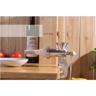 Máy xay thịt bằng tay inox( máy xay inox có cáng )