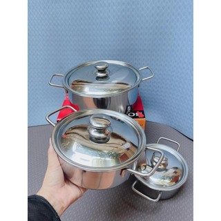 Bộ Nồi Sony Inox 3 Cái