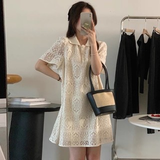VÁY SUÔNG CỔ POLO