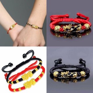 Vòng Tay Hạt Đá Obsidian Màu Đen May Mắn