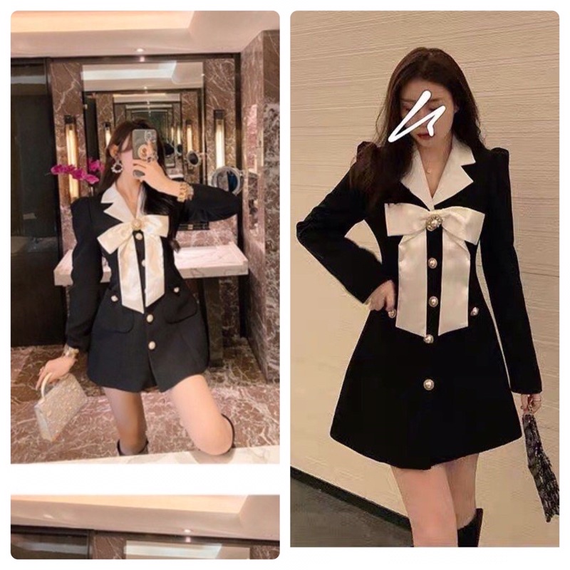 Váy thắt nơ siêu xinh siêu sang cho bạn gái