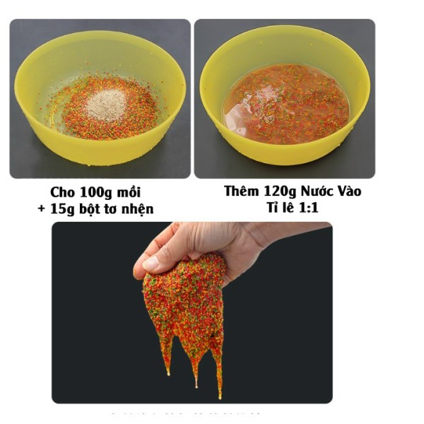 Bột tơ nhện hàng thái lan loại 1 chai 100g chất lượng