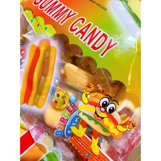 kẹo dẻo humberger túi khoảng 40 chiếc