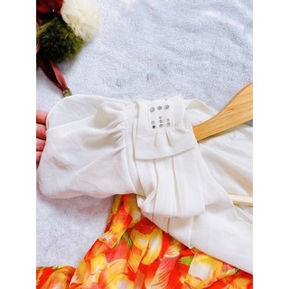 Đầm Voan Hoa, Dáng Xoè, 2hand