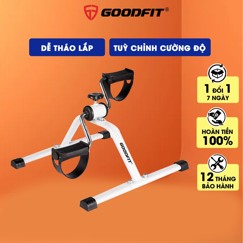 Xe đạp thể dục mini tháo lắp tại nhà, văn phòng GoodFit GF003MB