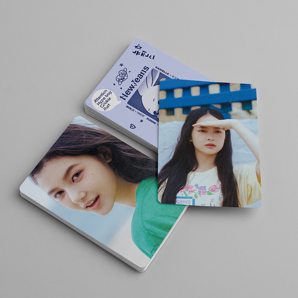 Kpop NewJeans Album《New Jeans》Photocard MINJI Lomo Card
