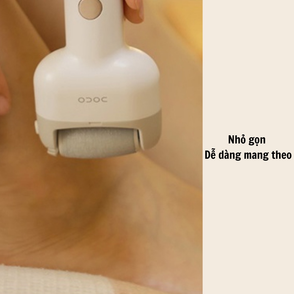 Máy Chà Gót Chân Xiaomi Doco F002 - Tặng Kèm Kem Dưỡng Da, 2 Đầu Mài 2 Chế Độ Mài, Chống Nước, Loại Bỏ Vết Chai, Da Chết