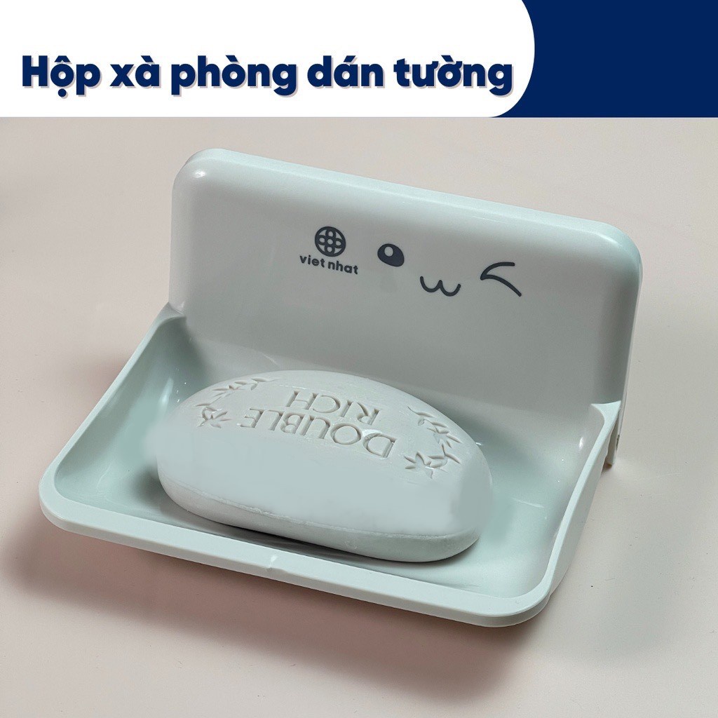 Kệ Đựng Xà Bông Dán Tường Nhựa Việt Nhật 5609 - Khay Đựng Xà Phòng