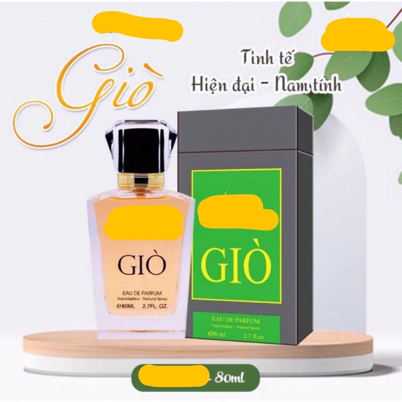 NƯỚC HOA NAM GIÒ 80ML