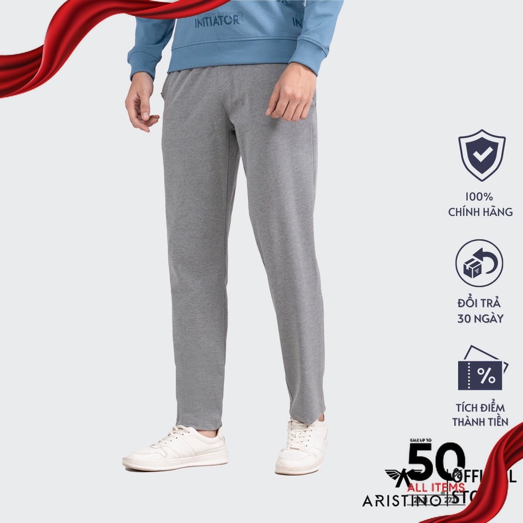 ( MẪU MỚI) Quần thu đông ARISTINO dáng suông vừa, mặt vải sắc nét, giữ phom dáng tối đa - APA009W2