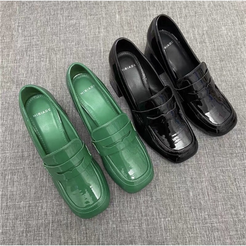 GIÀY NỮ MARY JANE XUẤT ANH QUỐC! GIÀY MIRIADE CHÍNH HÃNG GÓT 7CM DA BÓNG! OD 10-15n