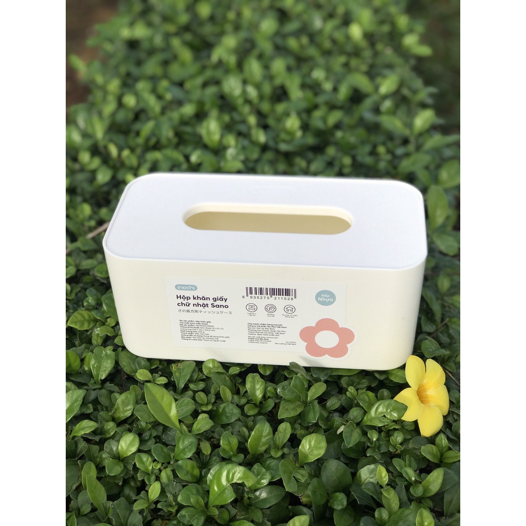 Hộp Đựng Khăn Giấy Chữ Nhật, Tròn Siêu Sang INOCHI chất lượng Nhật Bản