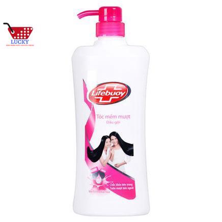 Dầu gội Lifebuoy 640g Tóc mềm mượt-kháng khuẩn