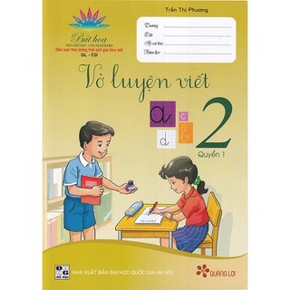 Sách - Vở luyện viết 2 quyển 1