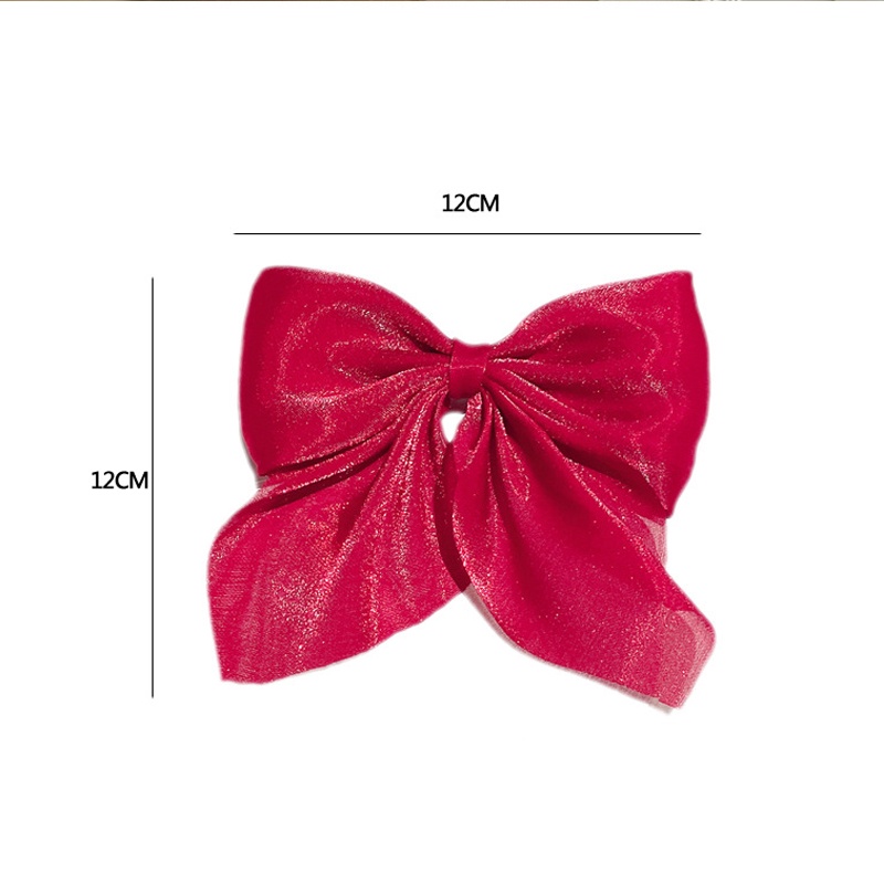 Kẹp Tóc Nơ Ruy Băng Thời Trang Hàn Quốc Cho Nữ