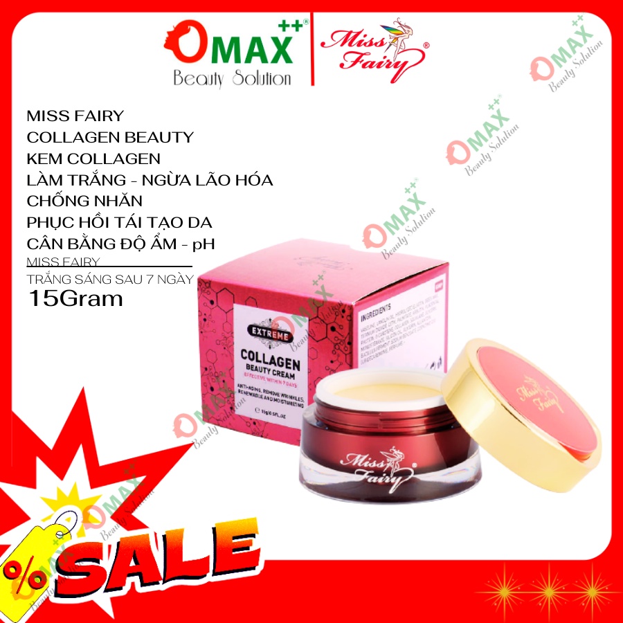 KEM MISSFAIRY COLLAGEN - (NHAU THAI CỪU) - COLLAGEN CREAM 15G
