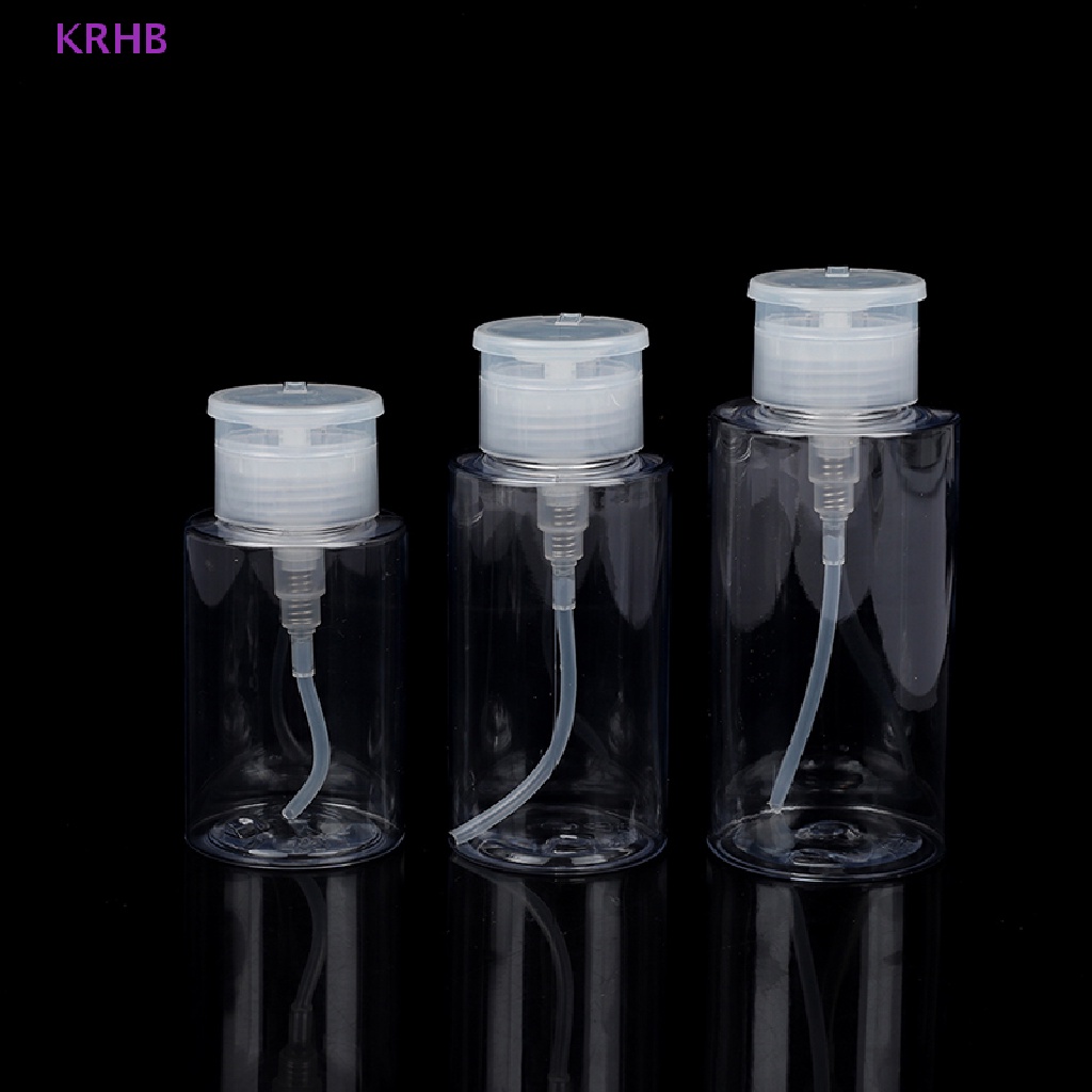 Chai Nhựa Rỗng Đựng Dung Dịch Tẩy Sơn Móng Tay 150 / 200 / 300ML Mới