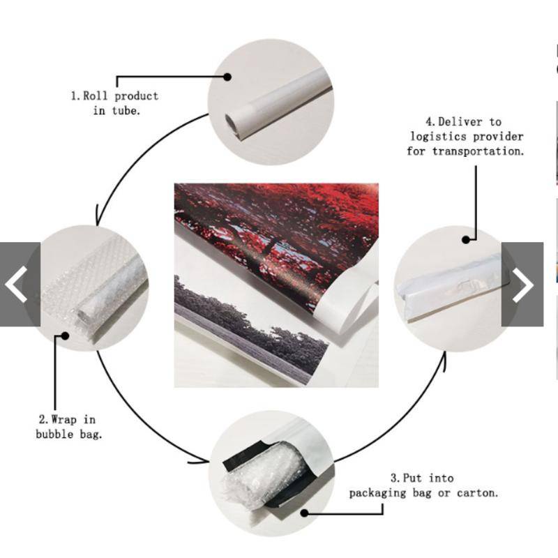 Tranh Vải Bạt Treo Tường In Hình Câu Chuyện Mùa Thu Brambly Hedge Trang Trí Nhà Cửa