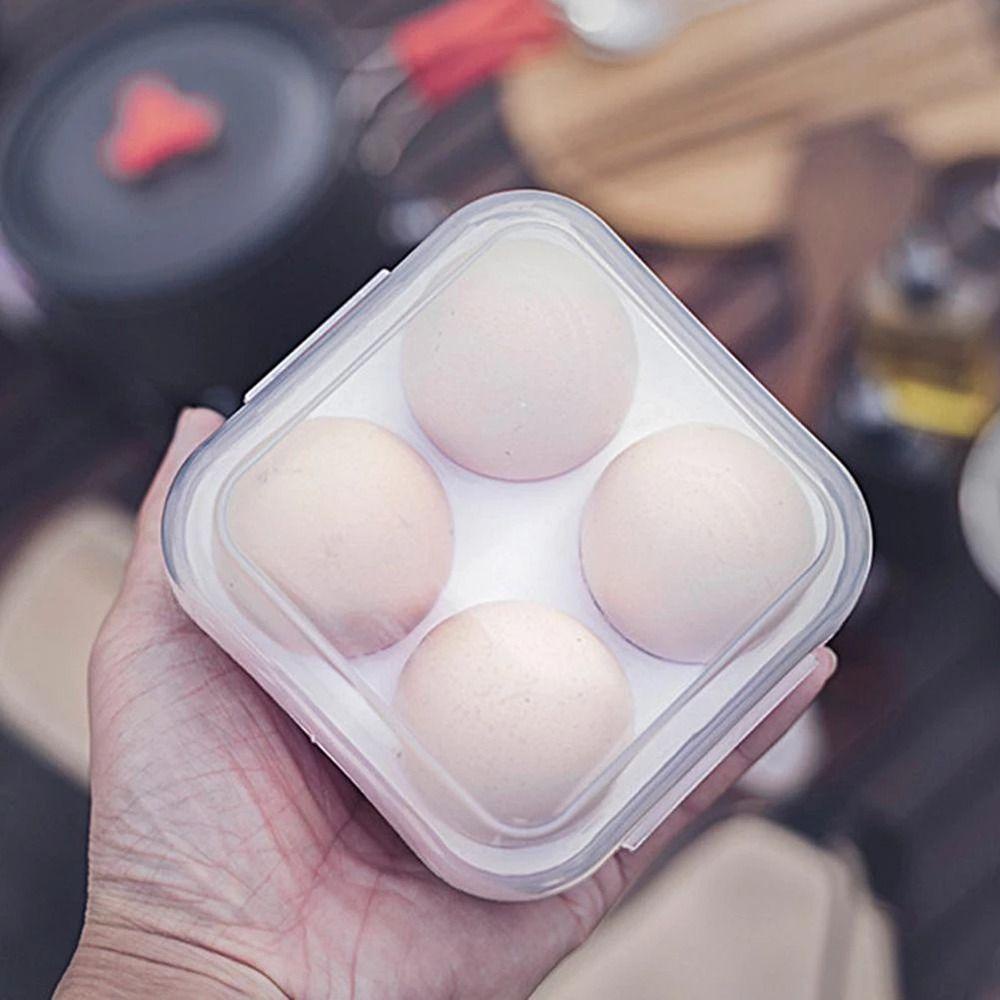 Hộp đựng trứng MMULCK 2 / 4 / 6 ngăn chống rơi tiện dụng mang theo du lịch cắm trại