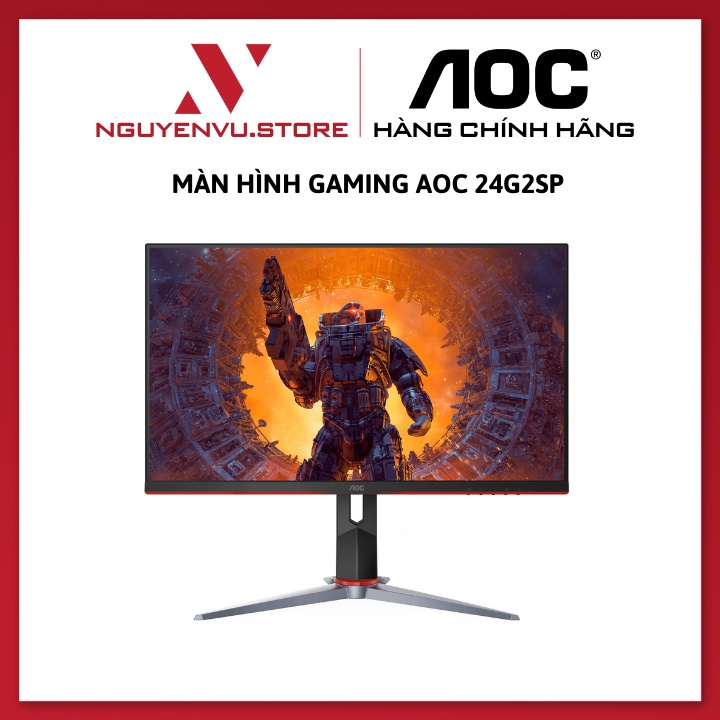 Màn Hình Gaming AOC 24G2SP / AOC 24G2 23.8 Inch (FHD/IPS/165Hz/1ms) - Hàng chính hãng