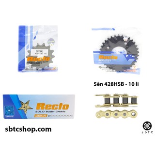 NSD Nhông sên dĩa Recto Axelo 10 li chính hãng Thái Lan