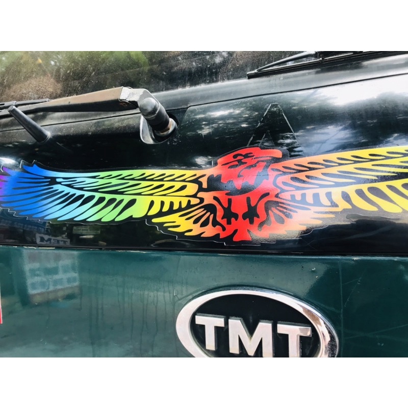 Tem Đại bàng dán xe tải các màu  95x15cm