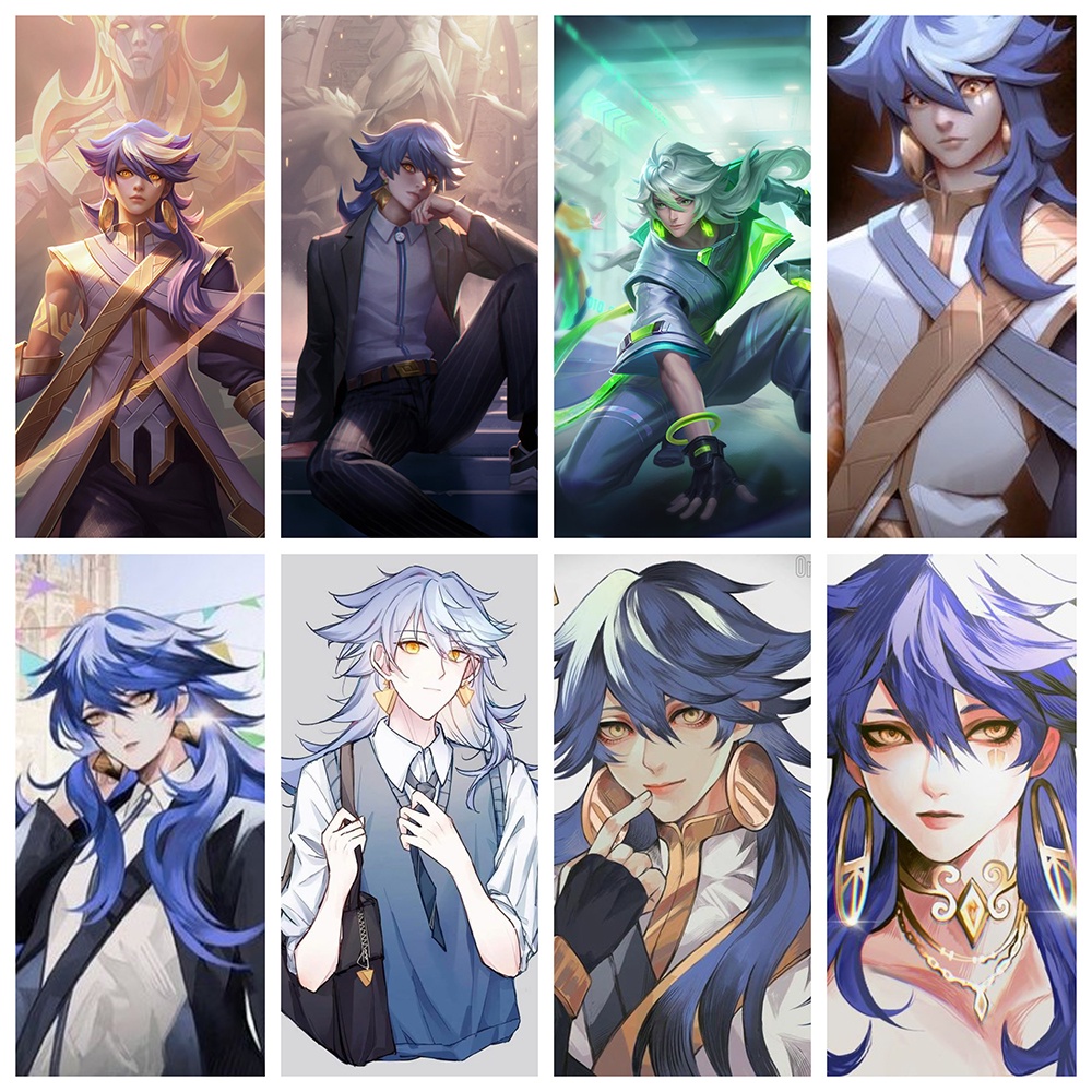 Set Poster A4 in hình Liên quân game Arena of Valor áp phích anime chibi treo tường xinh xắn độc đáo sưu tầm