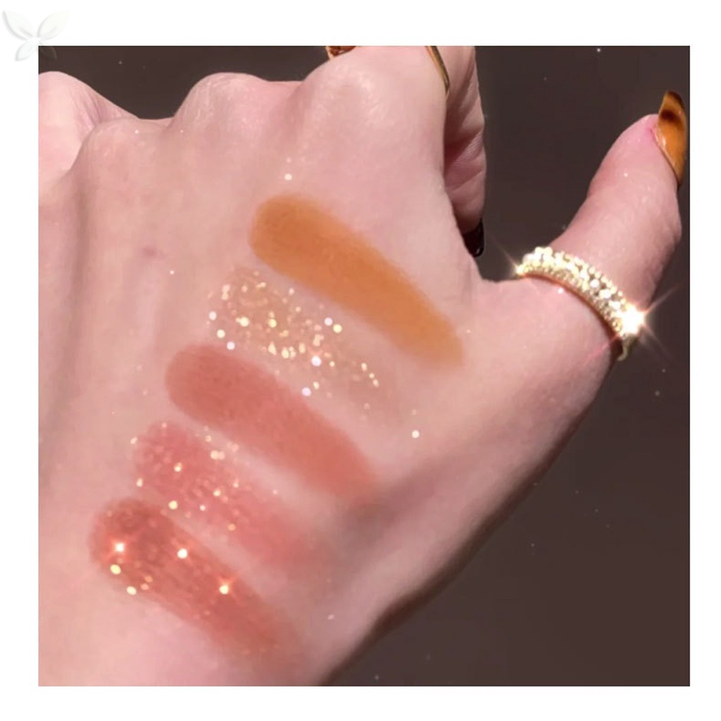 Bảng phấn mắt JMMZ vovigo chín màu sắc lấp lánh chống thấm nước lâu trôi