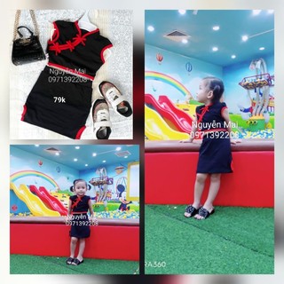 sườn xám cách tân dành cho bé gái