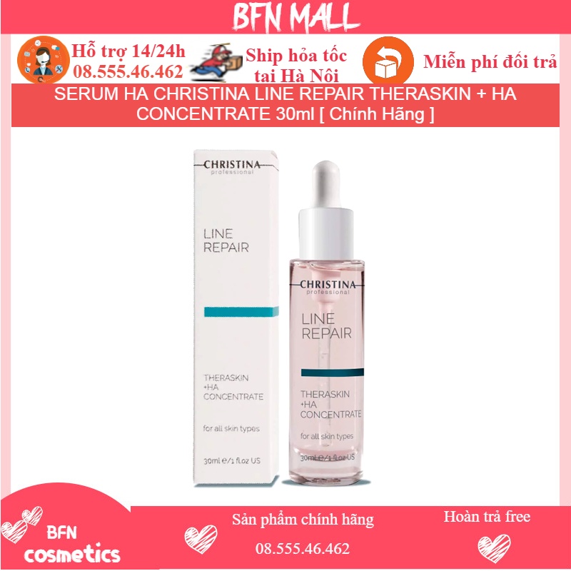 SERUM HA CHRISTINA LINE REPAIR THERASKIN + HA CONCENTRATE 30ml [ Chính Hãng ]