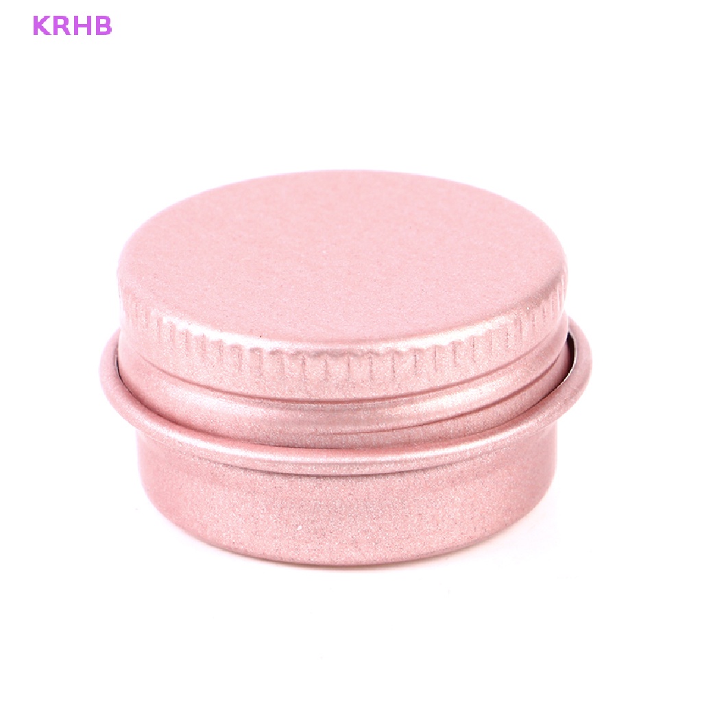 Set 10 Lọ Rỗng 5ml Bằng Nhôm Đựng Mỹ Phẩm Tiện Dụng Mới