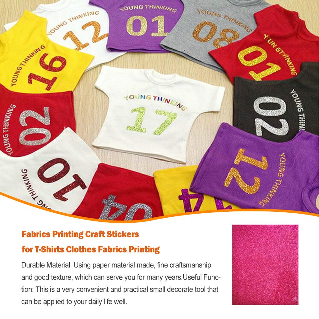 Bộ 10 Miếng Dán Trang Trí Cửa Sổ 30 * 25cm In Chữ Xinh Xắn