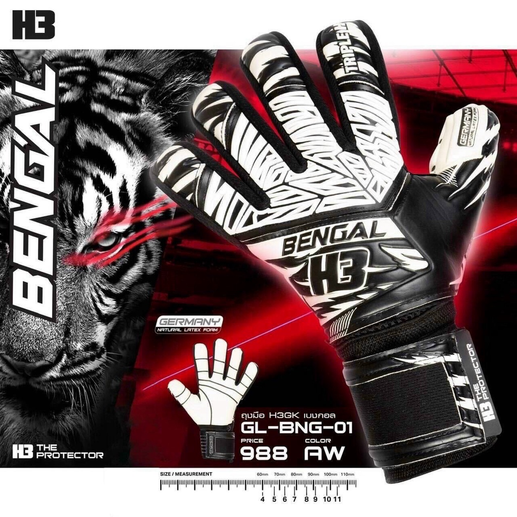 Găng Tay Thủ Môn H3 Robo Có Xương Trợ Lực Có Thể Tháo Lắp Vải Đẹp Thoáng Khí Không Bị Tuột Hàng Chính Hãng Đúng Mô Tả