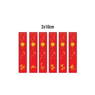 Tem Tết dài set 10 cái