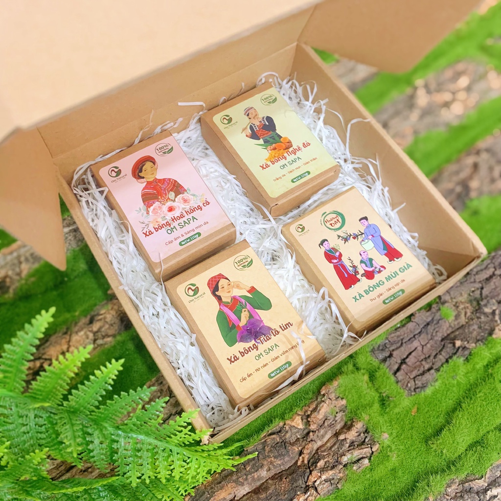 Xà bông Mùi già dưỡng da siêu thơm hương OM 110g