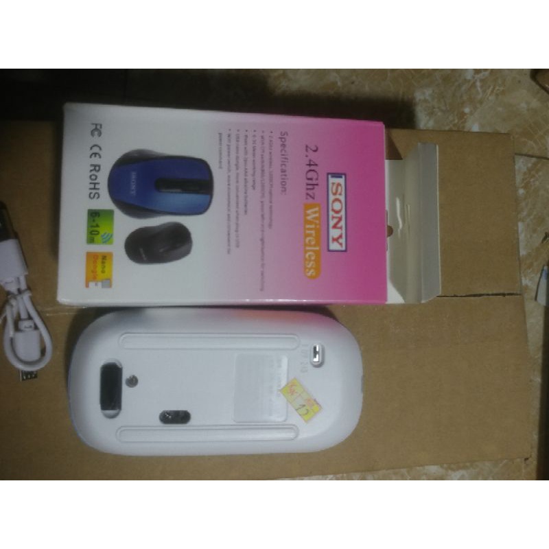 Chuột không dây sạc dc.