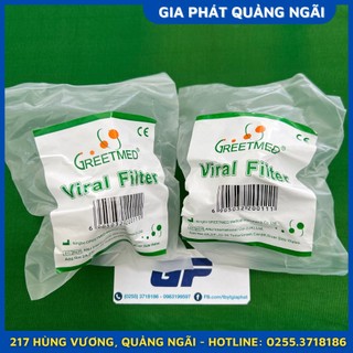 Filter lọc máy thở bông lọc khuẩn không cổng viral filter