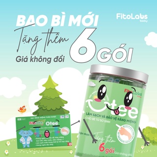 Gạc răng miệng thảo dược fitolabs otee cho bé sơ sinh hộp 36 gói - ảnh sản phẩm 2