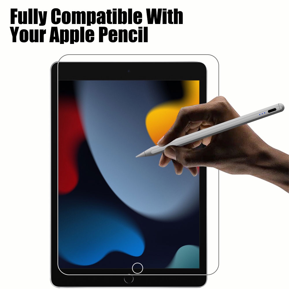 Set 2 Kính Cường Lực Bảo Vệ Màn Hình Cho Ipad Pro 12.9 11 M2 Air 4 5 12.9 9th 10.2 10.5 4 Mini 6 5 3 2 2021 2020
