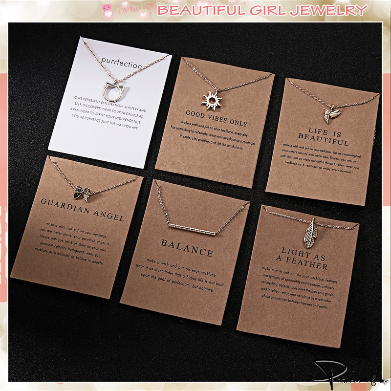 Dây chuyền mặt nhiều kiểu dáng tùy chọn thời trang dành cho nữ