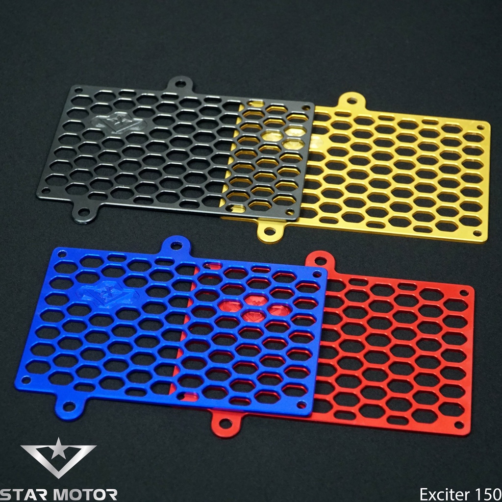 Bảo vệ két nước Star Motor nhôm CNC dành cho Exciter 150,155 - Winner V1, V2, V3