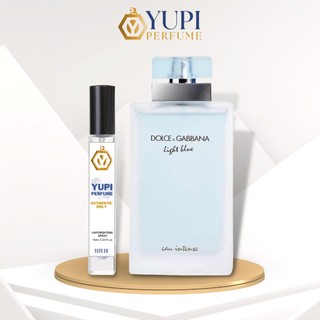 [Mẫu thử] Nước hoa nữ 𝔻𝕠𝕝𝕔𝕖 & 𝔾𝕒𝕓𝕓𝕒𝕟𝕒 Light Blue Intense For Her (DG Light Blue Intense) - Yupiperfume - Authentic Only