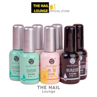 Base Top Hoa Hồng, Cứng Móng Hoa Hồng Cọ Trắng Loại Tốt - ĐỒ NAIL VIỆT